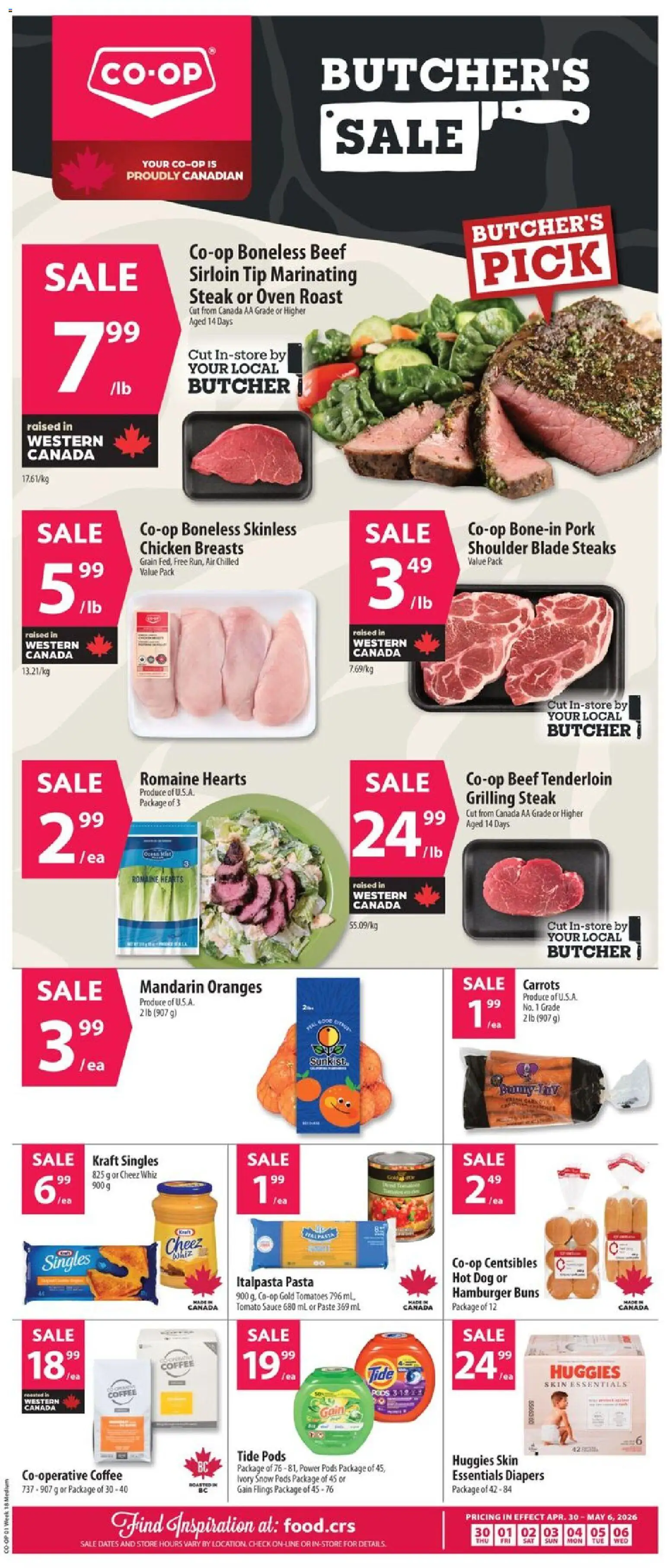 Co-op Food Flyer from Apr 30, 2026 - Unlock Huge Savings | Canada