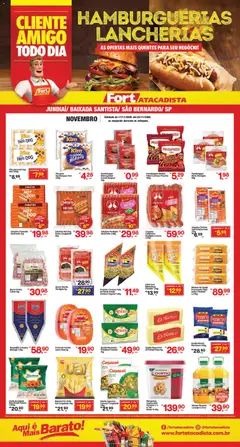 Fort Atacadista - Ofertas Hamburguerias Lancherias - Pré-Visualização do folheto da loja Fort Atacadista, válido de 17.11.2025