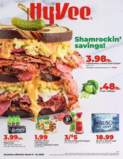 Preview of HyVee weekly ads valid from 09.03.2026