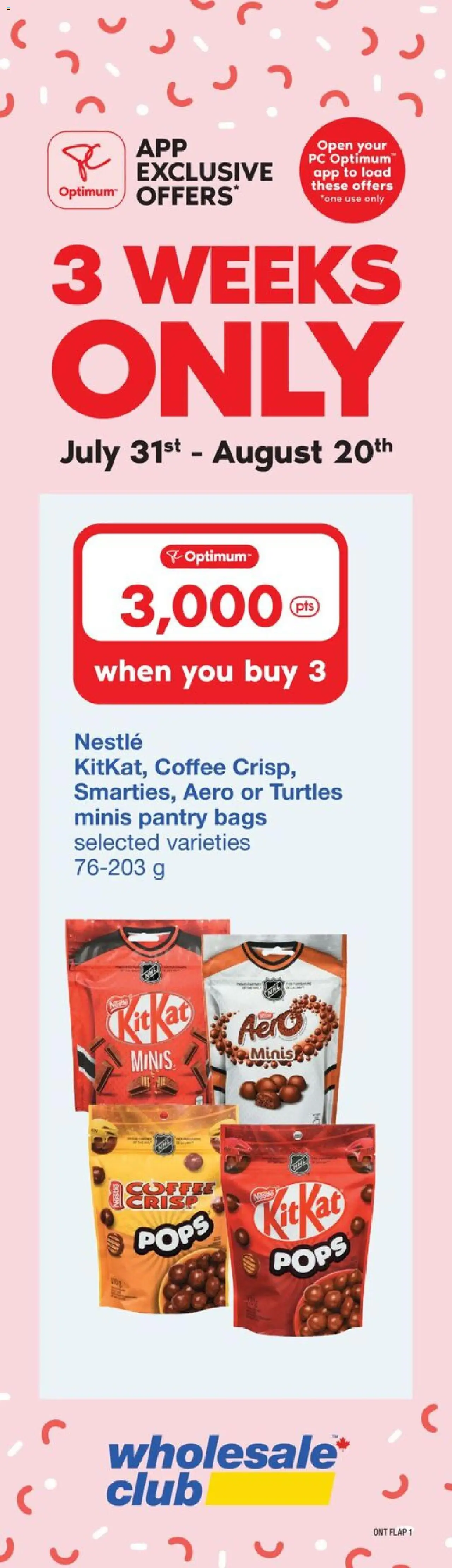 Wholesale Club flyer valid from 31.07.2025 | Page: 4 | Products: PC, Coffee