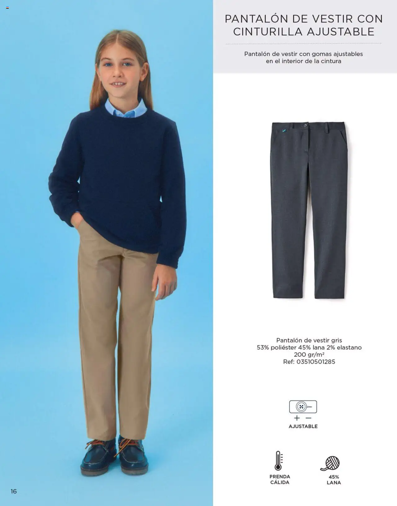 Nuevas ofertas de El Corte Inglés válidas en toda la República Mexicana desde el 04.04.2025. ¡Encuentra las mejores ofertas en El Corte Inglés catálogo Colección Uniformes 2024! | Página: 16