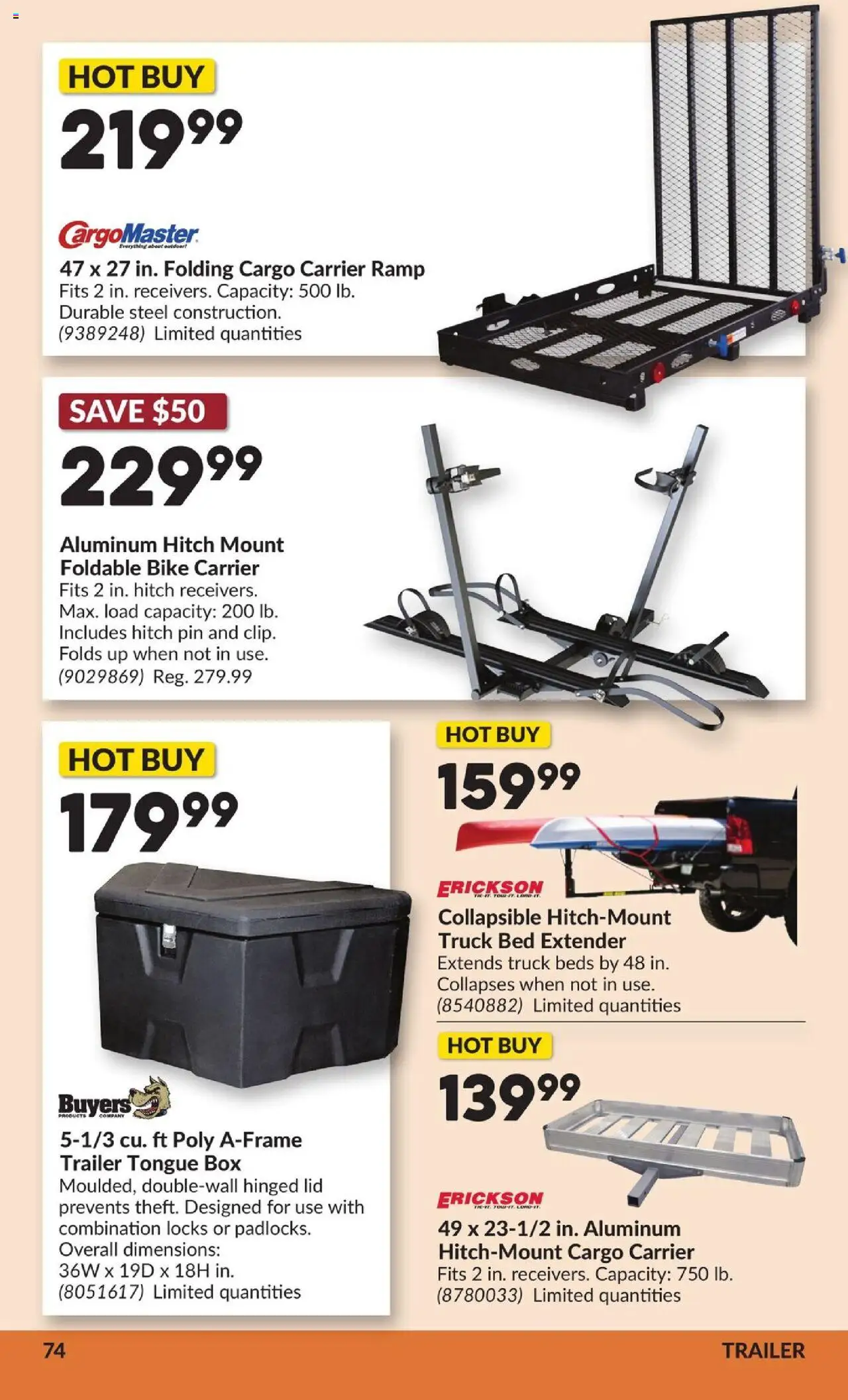 Princess Auto flyer valid from 26.08.2025 | Page: 80 | Products: Bed, Box