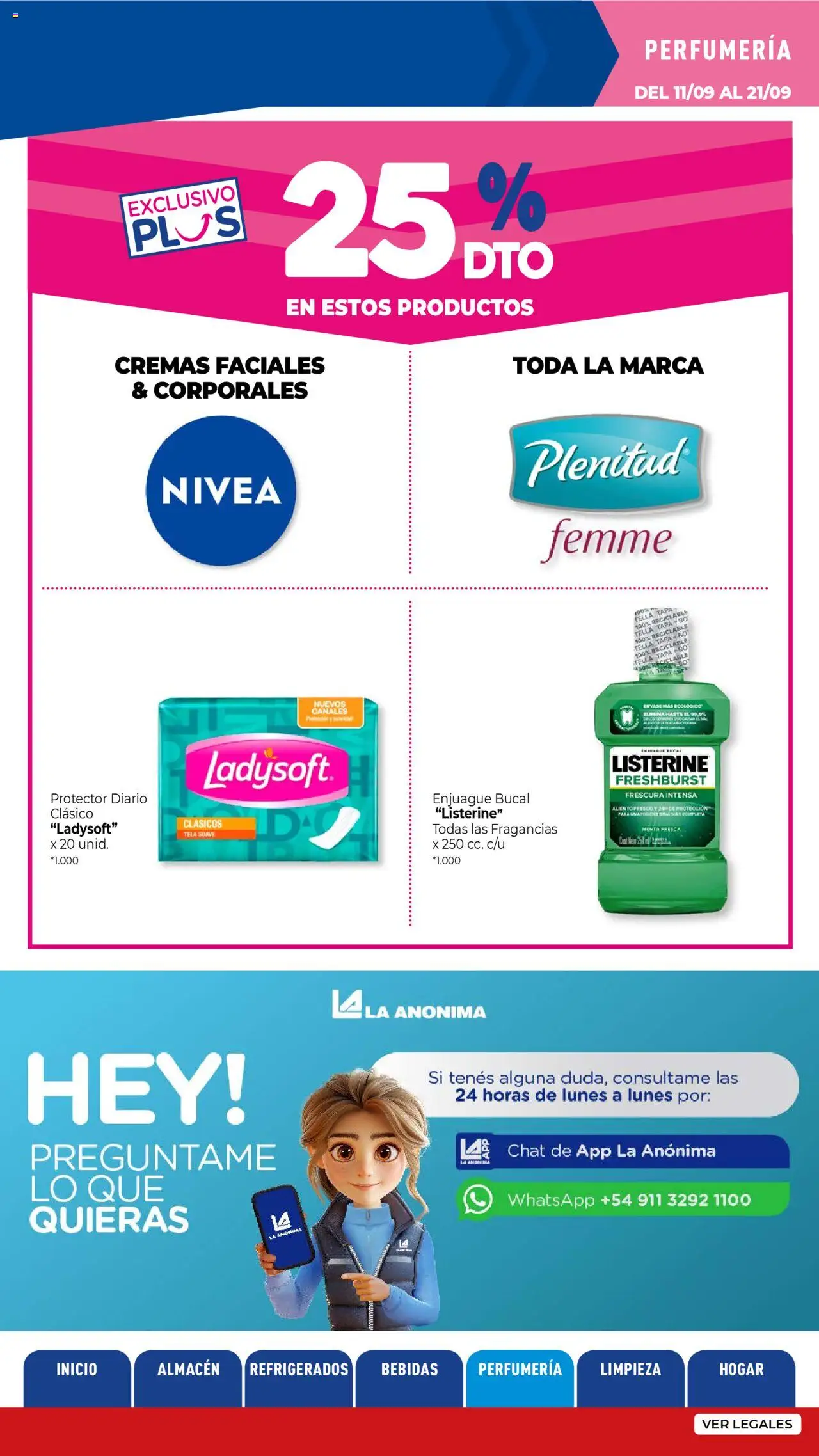 La Anonima - Insuperables - z3 │ válido desde el 11.09.2025 | Página: 29 | Productos: Enjuague bucal