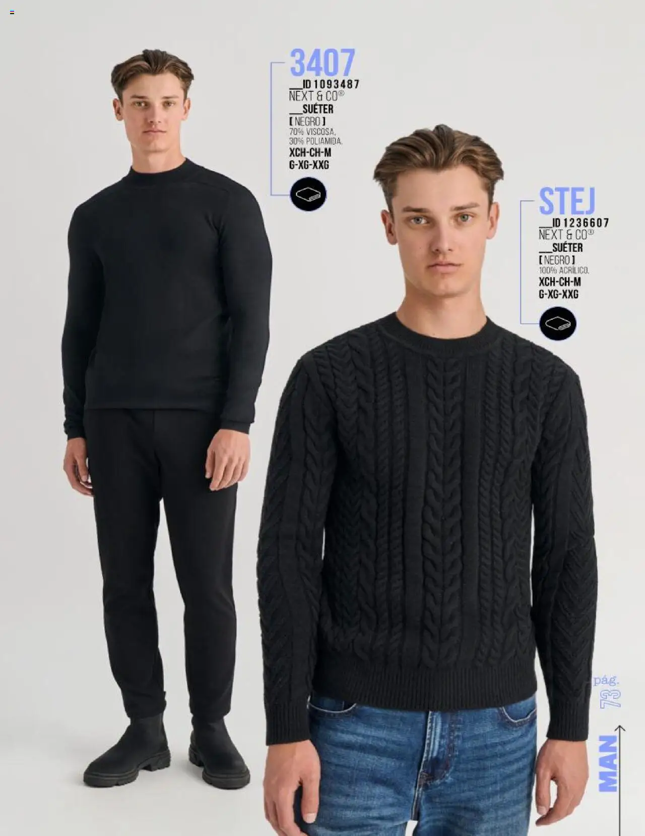 Nuevas ofertas de Price Shoes válidas en toda la República Mexicana desde el 18.10.2025. ¡Encuentra las mejores ofertas en Price Shoes catálogo Man otoño / invierno! | Página: 73 | Productos: Suéter