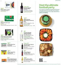 Preview of Publix weekly ads valid from 14.01.2026 | Page: 3 | Products: Wine, Beer, Tea, Cupcake