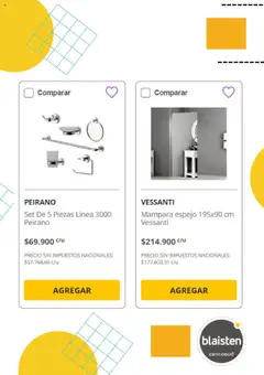 Vista previa Blaisten catálogo válido desde el 01.10.2025 | Página: 6 | Productos: Espejo