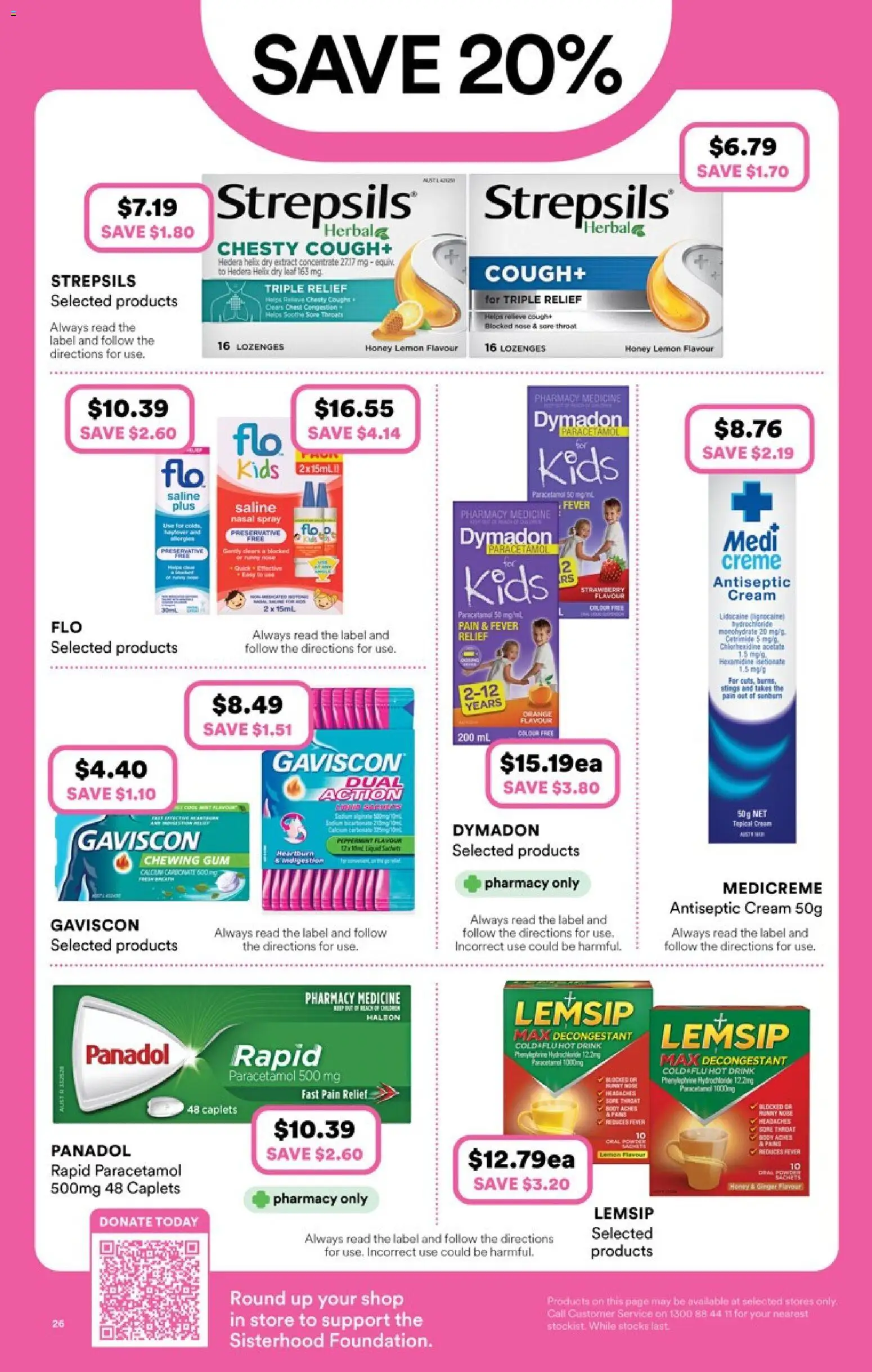 Priceline Pharmacy catalogue - valid from 05.02.2026 | Page: 26 | Products: Gum, Cream, Nasal spray, Pain relief