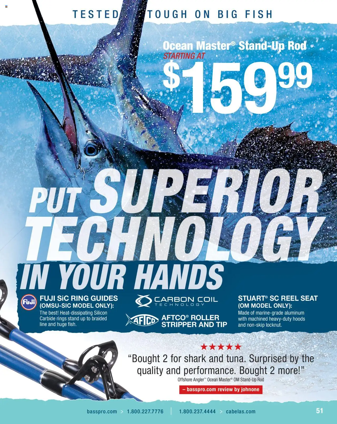 Cabela's Saltwater Specialist 25 - valid from 01.01.2025 | Page: 51 | Products: Ring, Fish, Rod