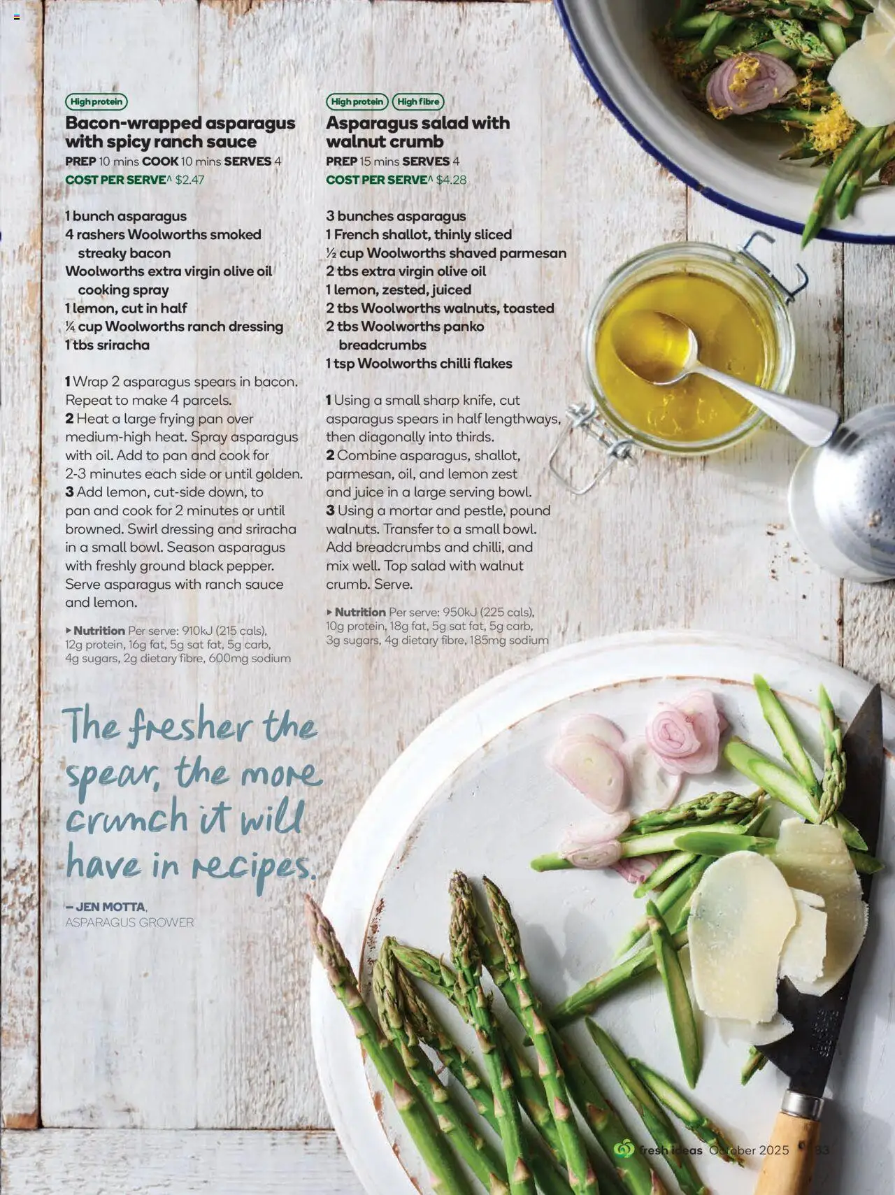Woolworths catalogue - valid from 01.10.2025 | Page: 83 | Products: Oil, Juice, Olive oil, Flakes