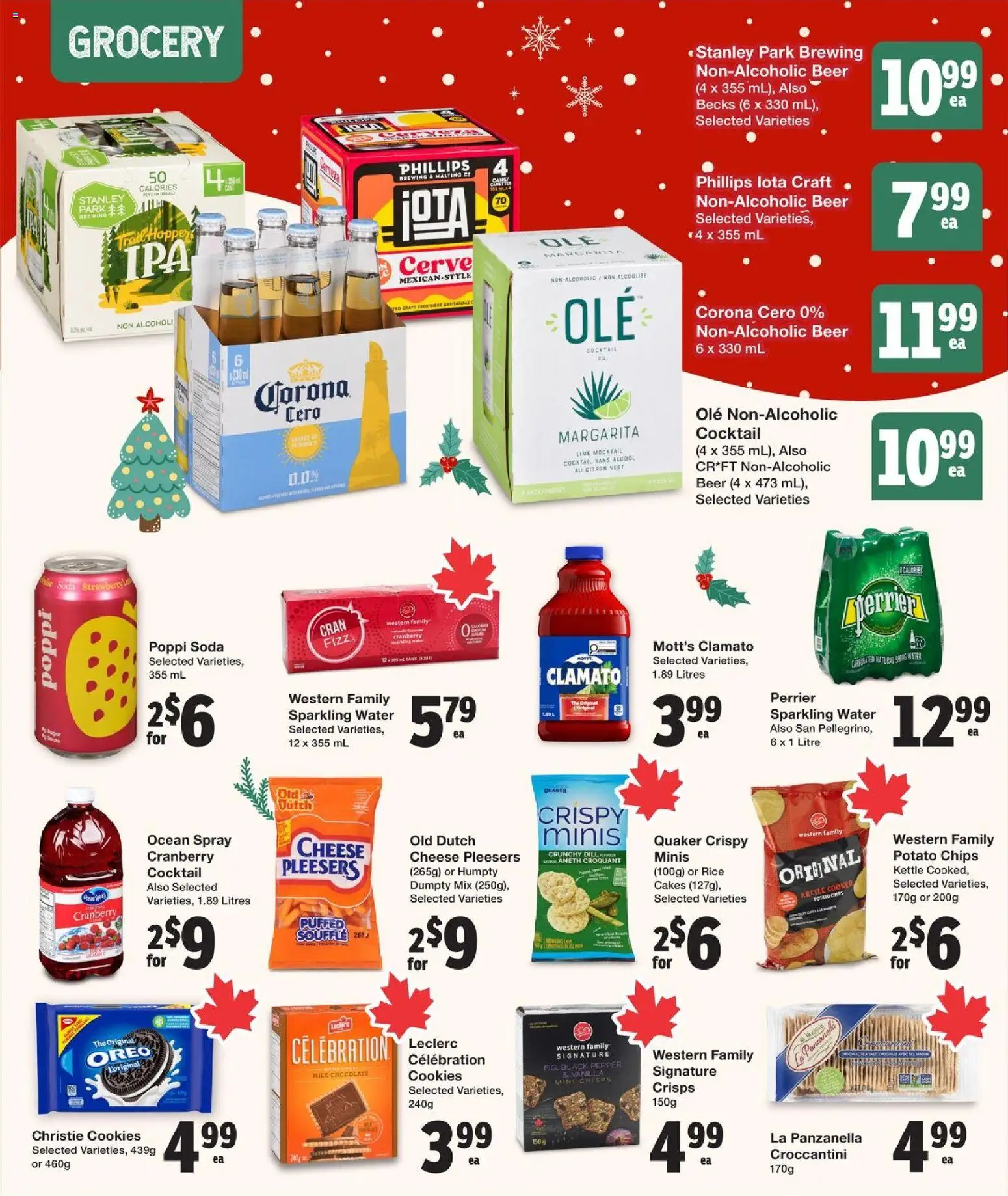 Quality Foods flyer valid from 18.12.2025 | Page: 10 | Products: Rice, Chips, Cheese, Beer