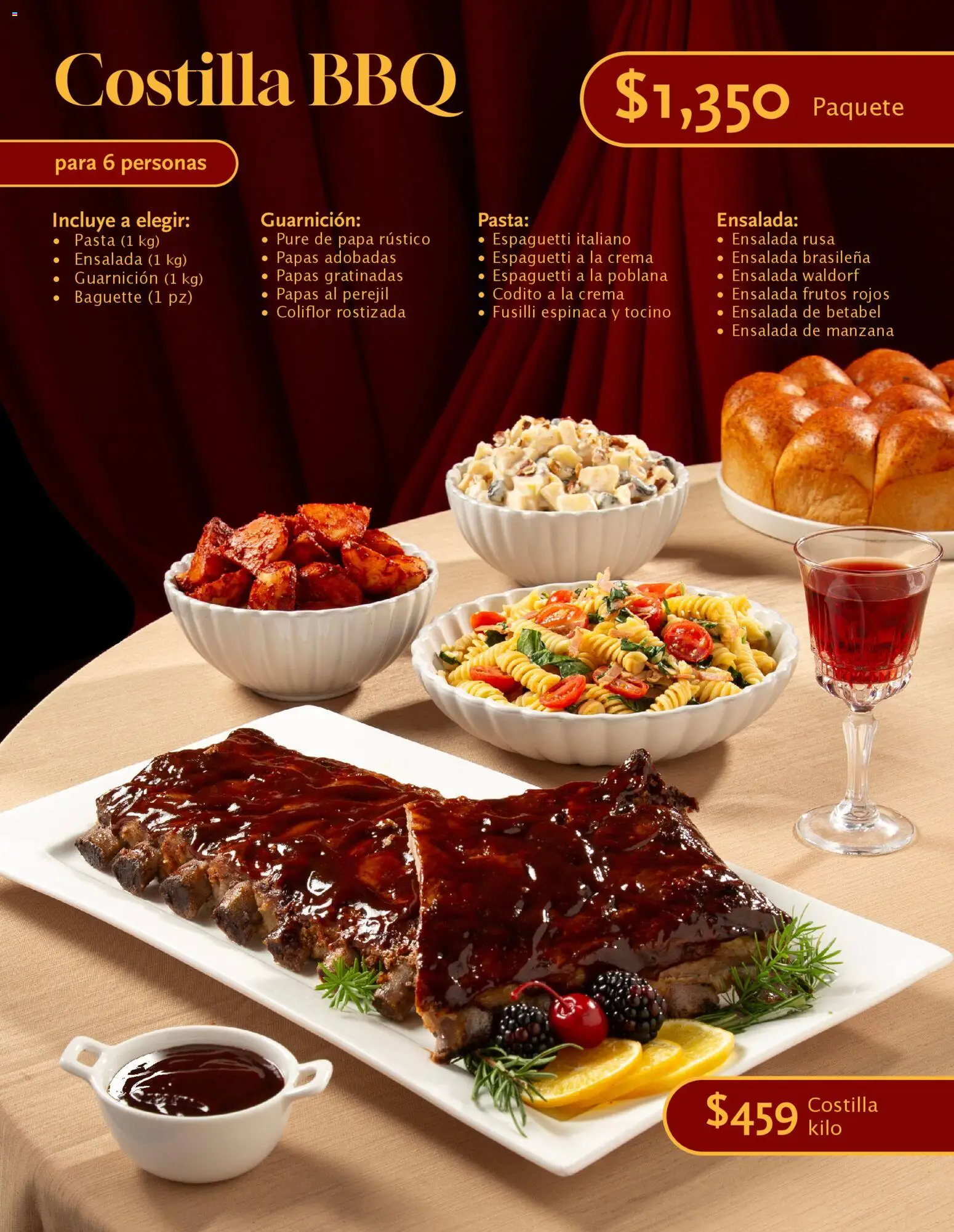 Nuevas ofertas de Soriana válidas en toda la República Mexicana desde el 05.12.2025. ¡Encuentra las mejores ofertas en Soriana - Cenas Navideñas Híper Nacional! | Página: 7 | Productos: Papa, Tocino, Betabel, Pasta