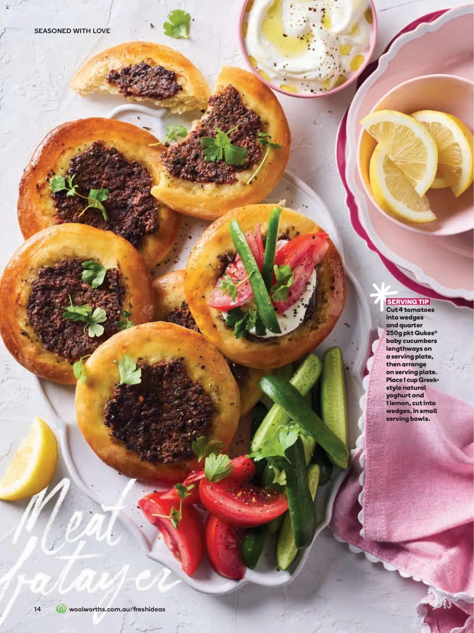 Woolworths catalogue - valid from 01.05.2026 | Page: 14 | Products: Yoghurt, Tomatoes, Meat, Cucumbers