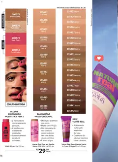 Avon - Campanha 03 - Pré-Visualização do folheto da loja Avon, válido de 15.01.2026 | Página: 76 | Produtos: Blush, Água de coco, Multifuncional, Base