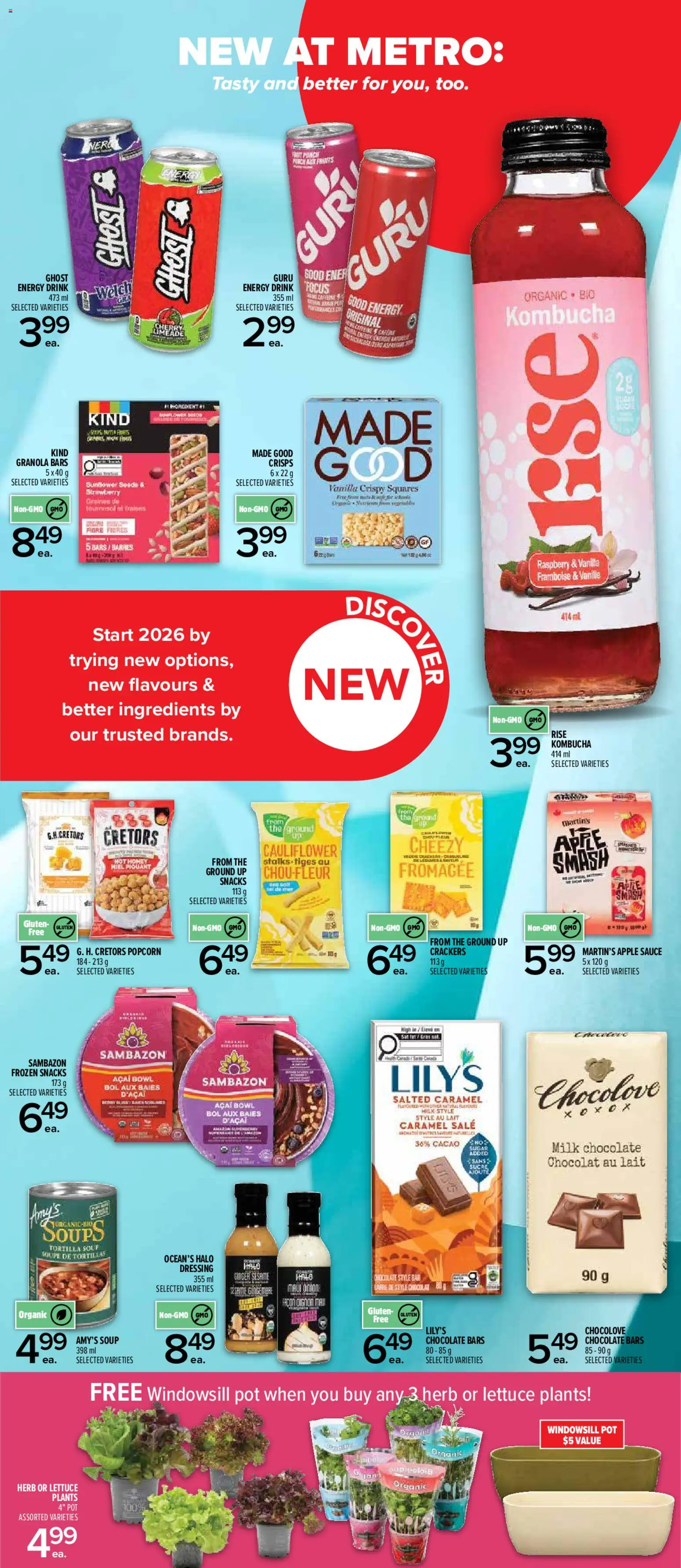 Metro flyer valid from 15.01.2026 | Page: 2 | Products: Milk, Chocolate