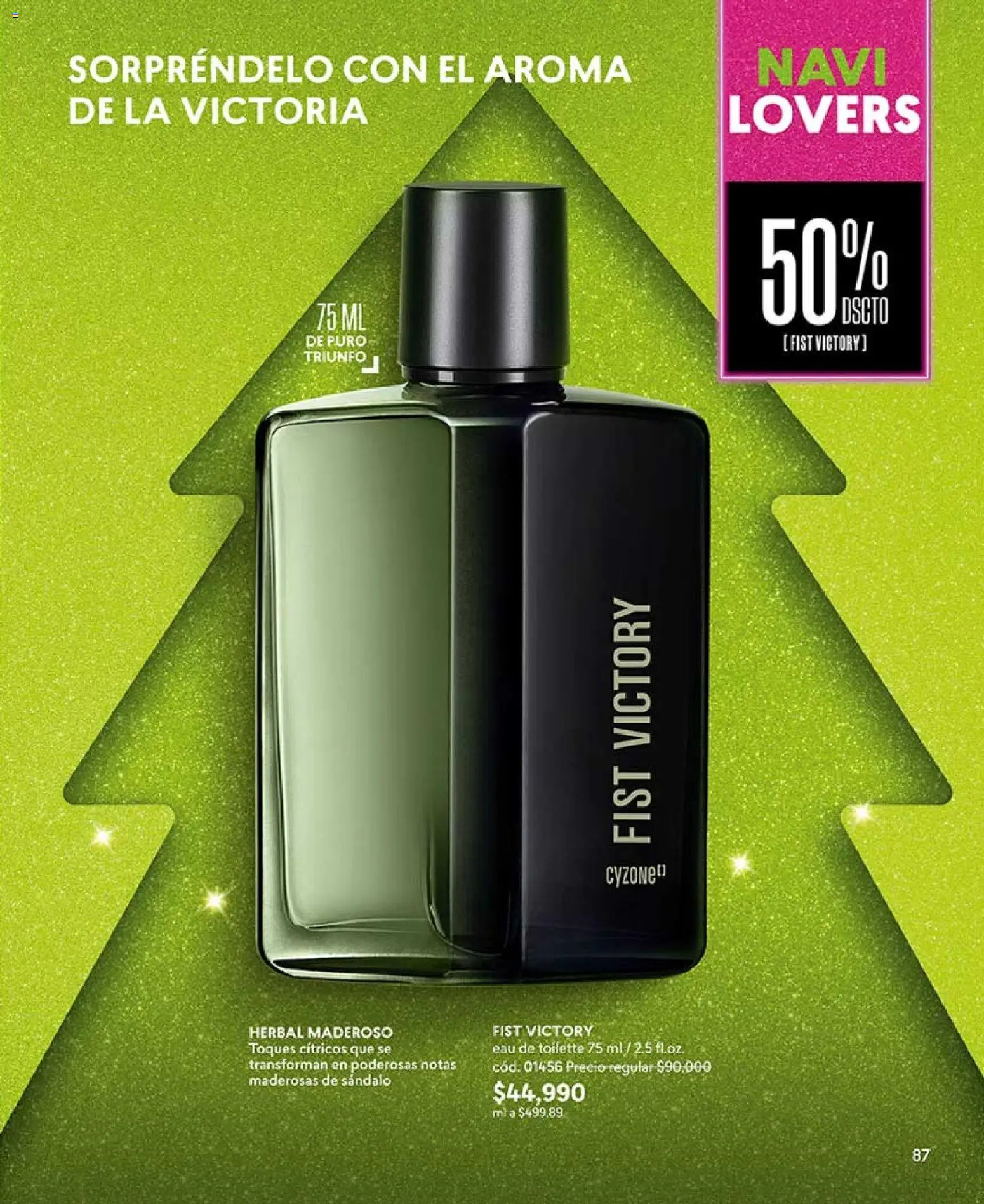 CyZone revista - valida desde el 03.11.2025 | Página: 87 | Productos: Eau de toilette