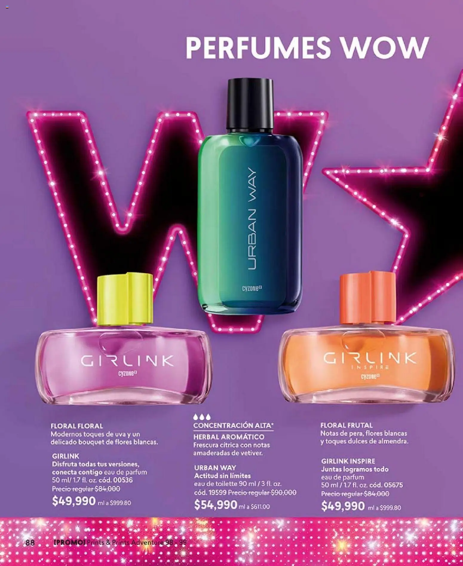 CyZone revista - valida desde el 01.02.2026 | Página: 88 | Productos: Eau de toilette, Ruana, Uva