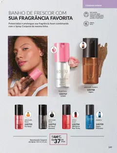 Avon Black Friday - Pré-Visualização do folheto da loja Avon, válido de 29.10.2025 | Página: 149 | Produtos: Fragrância, Desodorante, Bolsa