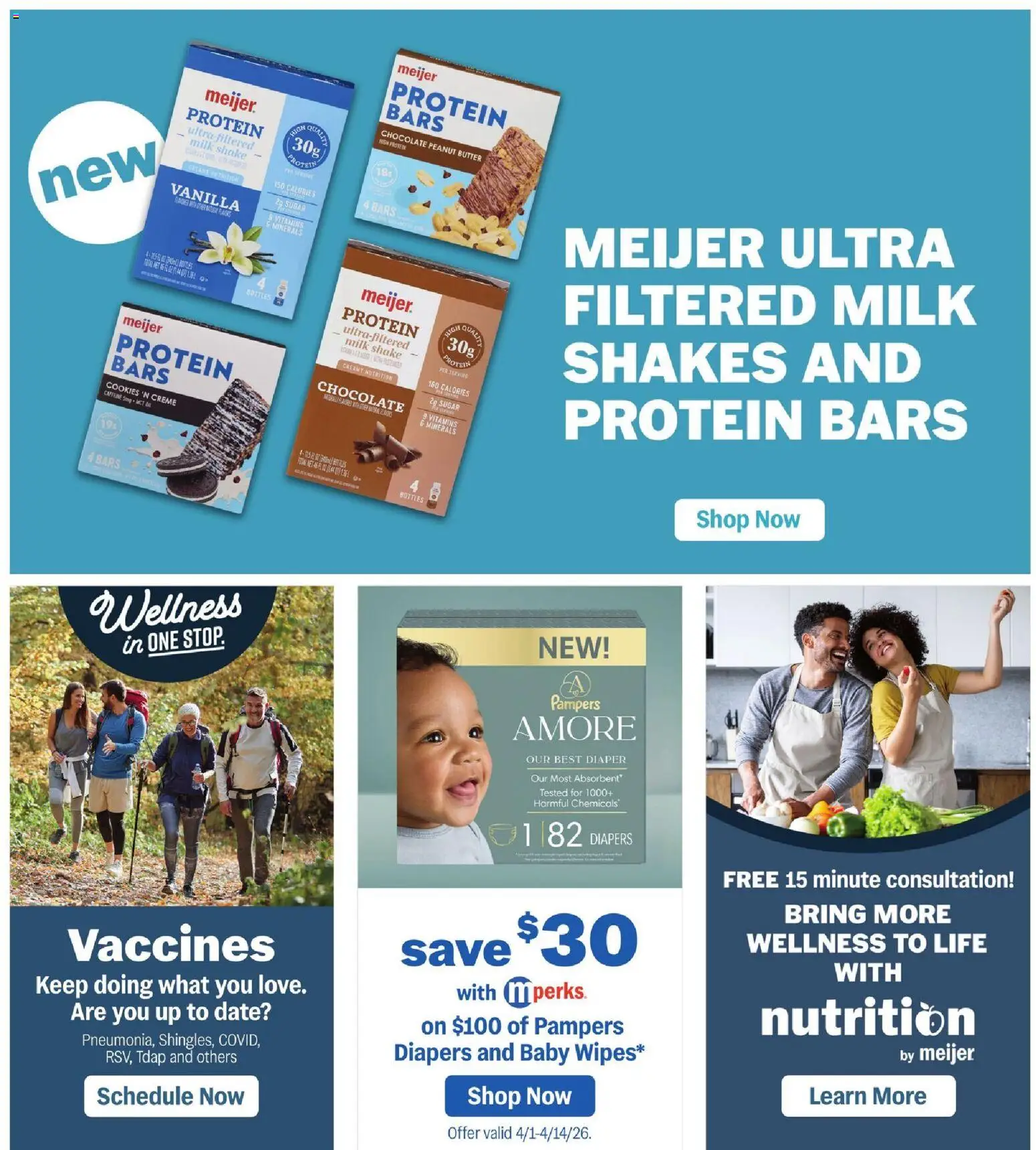 Meijer Weekly Ad - valid from 08.04.2026 | Page: 31 | Products: Milk, Butter, Sugar, Date