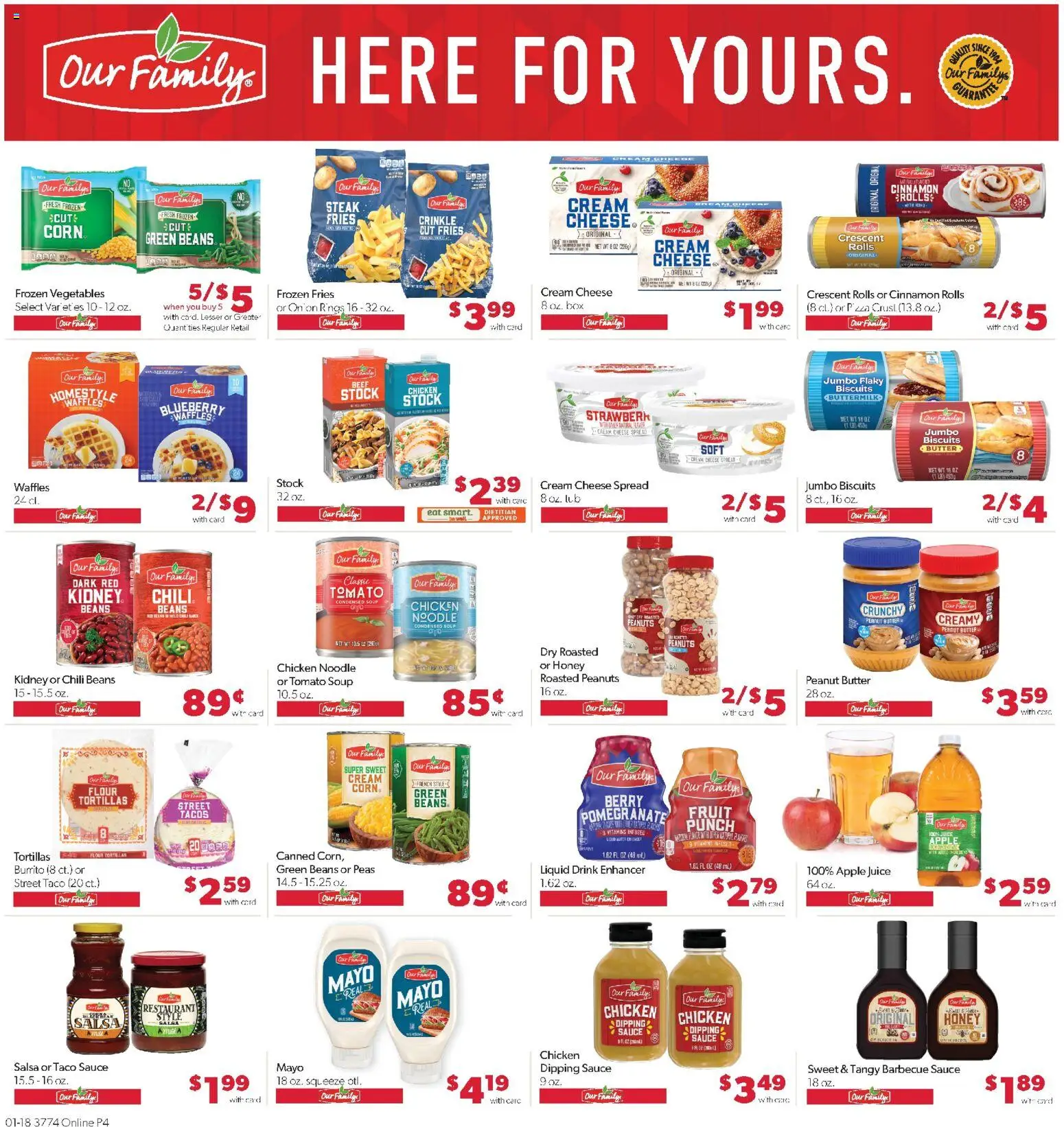 Family Fare Weekly Ad - valid from 18.01.2026 | Page: 8 | Products: Box, Juice, Beef, Onion