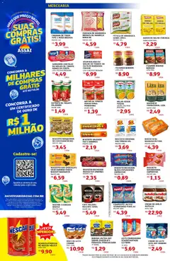 Encarte Assaí Atacadista - PI - Pré-Visualização do folheto da loja Assaí Atacadista, válido de 22.10.2025 | Página: 2 | Produtos: Coco, Molho de tomate, Chocolate, Cereais