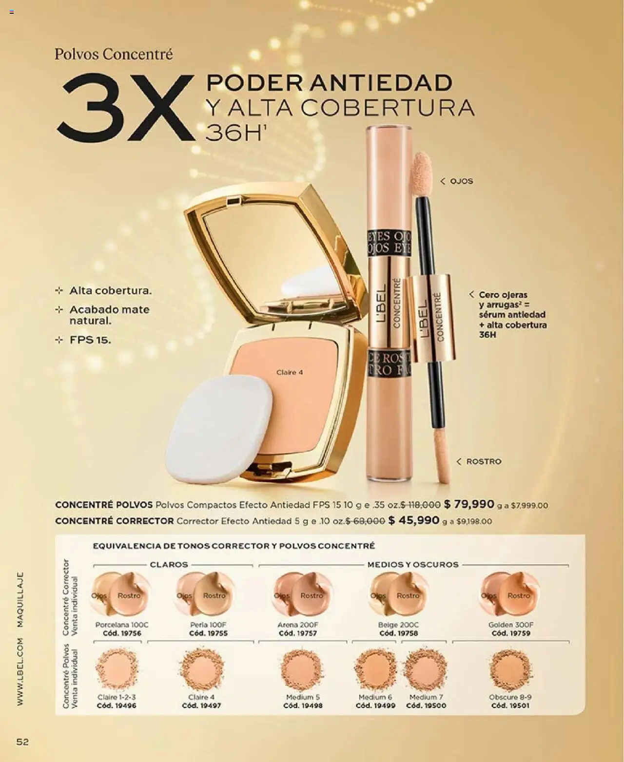 L'Bel revista - valida desde el 27.05.2025 | Página: 52 | Productos: Individual, Serum, Maquillaje, Corrector