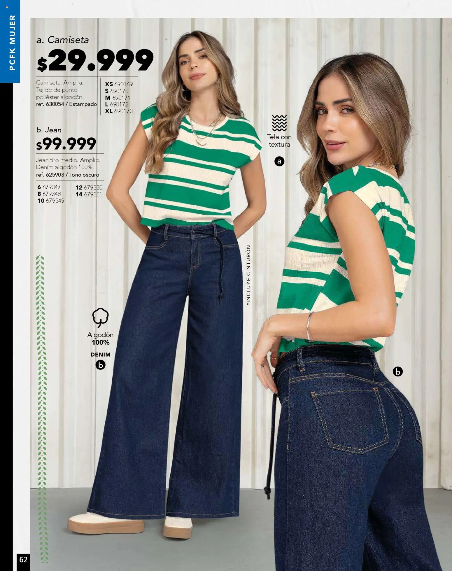 Pacifika revista - valida desde el 01.11.2025 | Página: 62 | Productos: Algodón, Cinturón, Jean, Camiseta