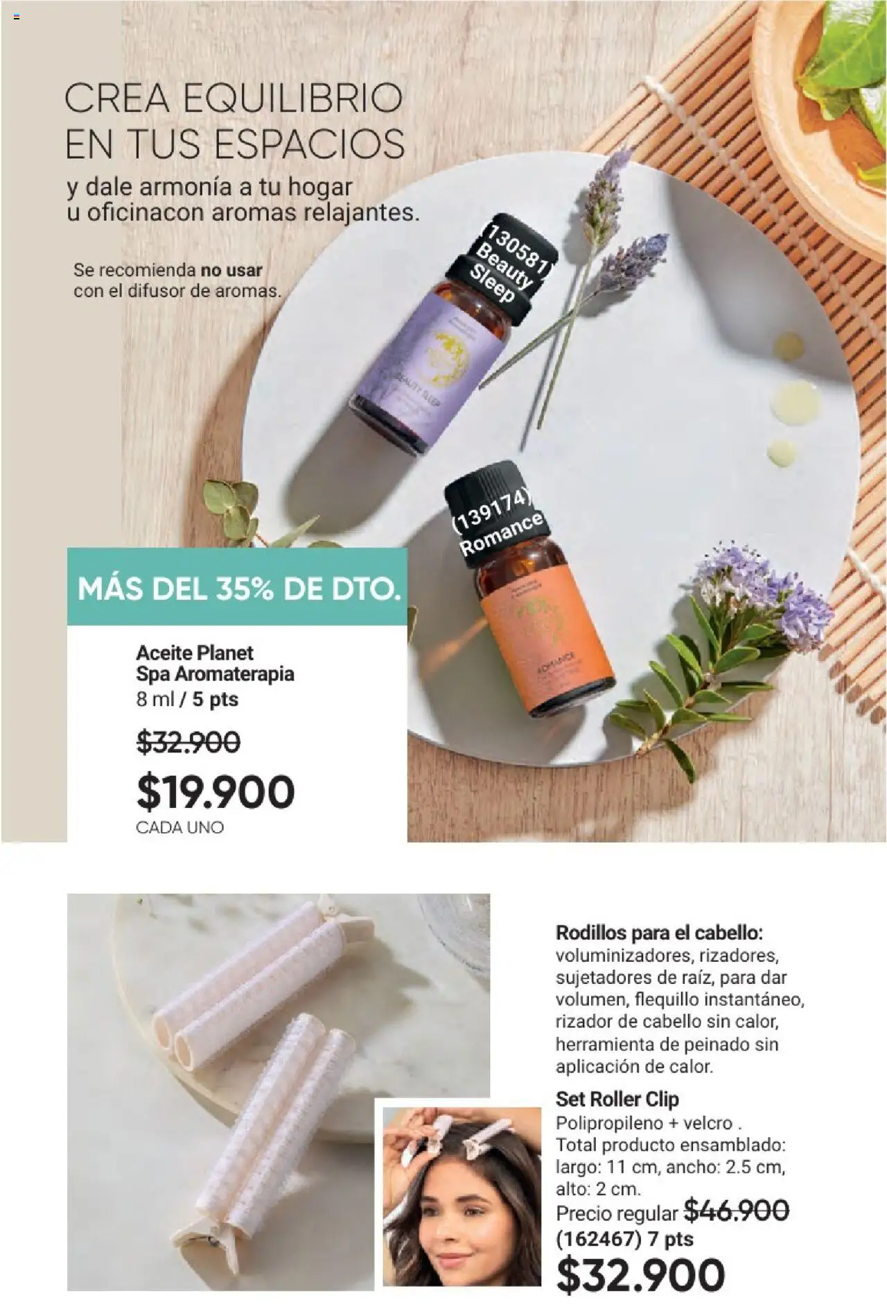 Avon revista - valida desde el 01.08.2025 | Página: 76 | Productos: Rizador de cabello, Aceite
