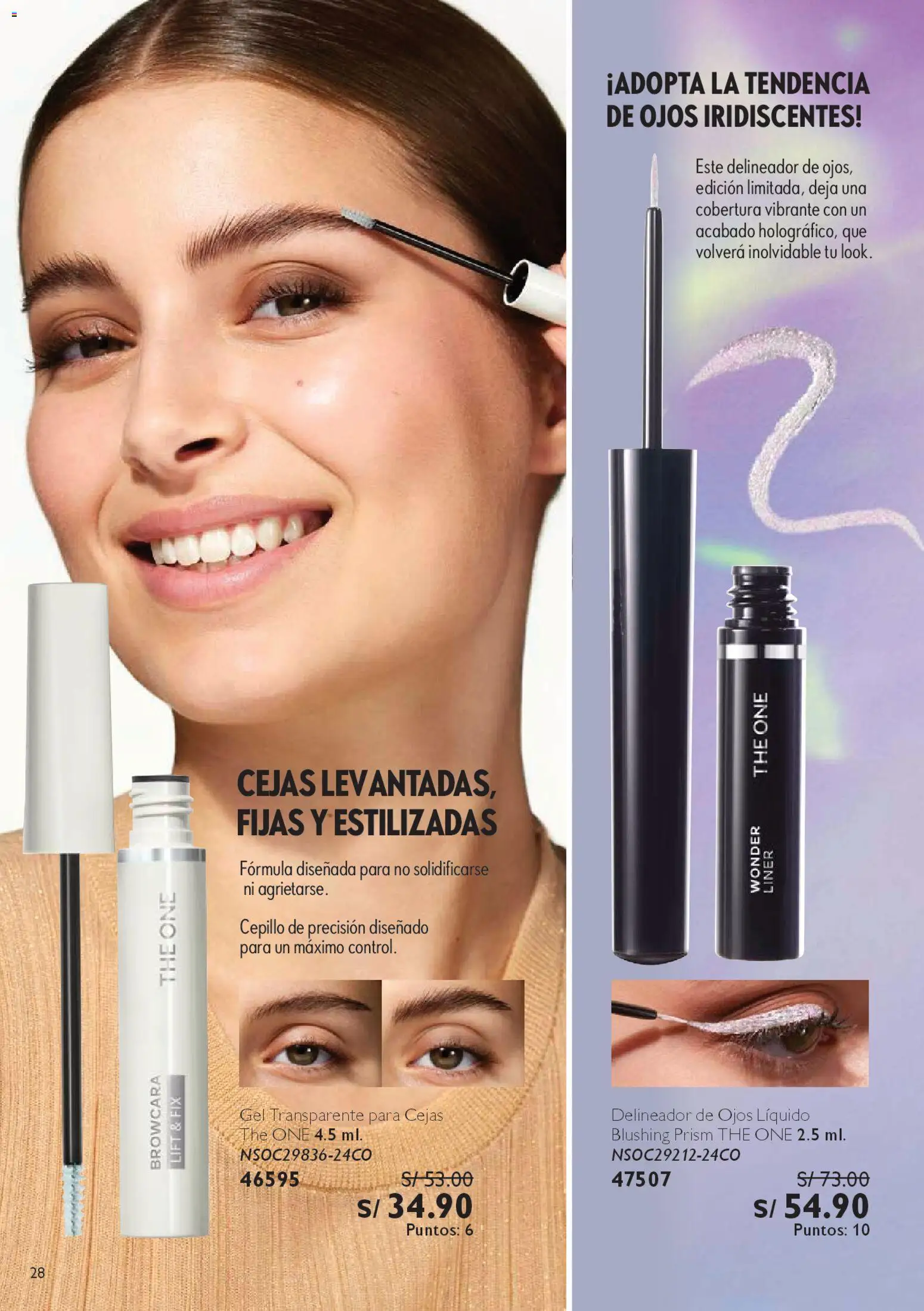 Catálogo Oriflame válido desde 25.10.2025 | Página: 28 | Productos: Delineador de ojos, Delineador