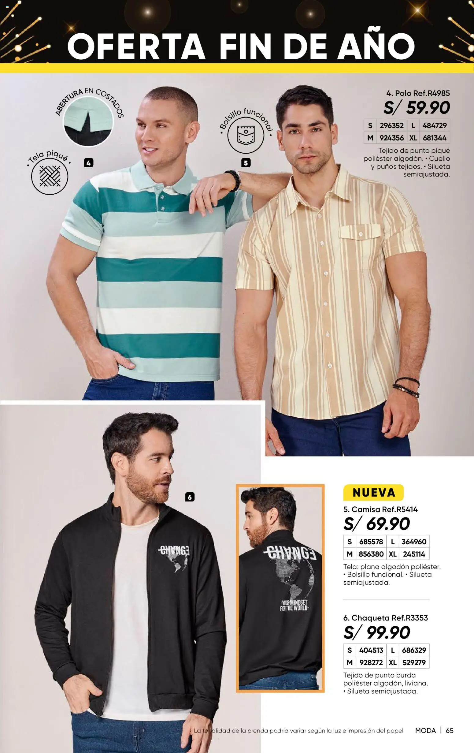 Catálogo Azzorti válido desde 24.11.2025 | Página: 67 | Productos: Polo, Camisa, Chaqueta