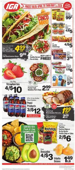 Preview of IGA weekly ads valid from 29.04.2026