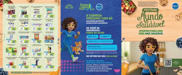 Encarte Festival Mundo Saudável Prezunic - Pré-Visualização do folheto da loja Prezunic, válido de 15.09.2025