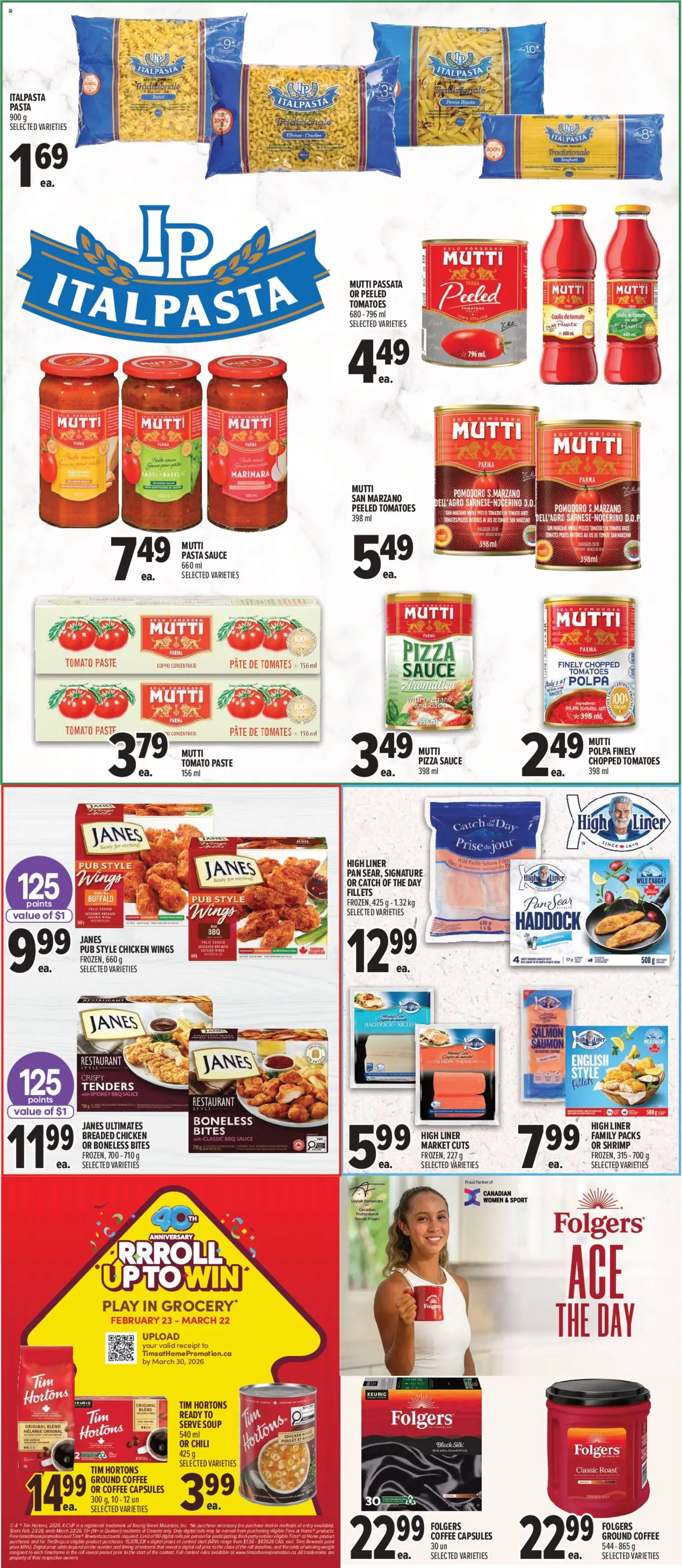 Metro flyer valid from 12.03.2026 | Page: 16 | Products: Pasta, Player, Pizza, Chicken