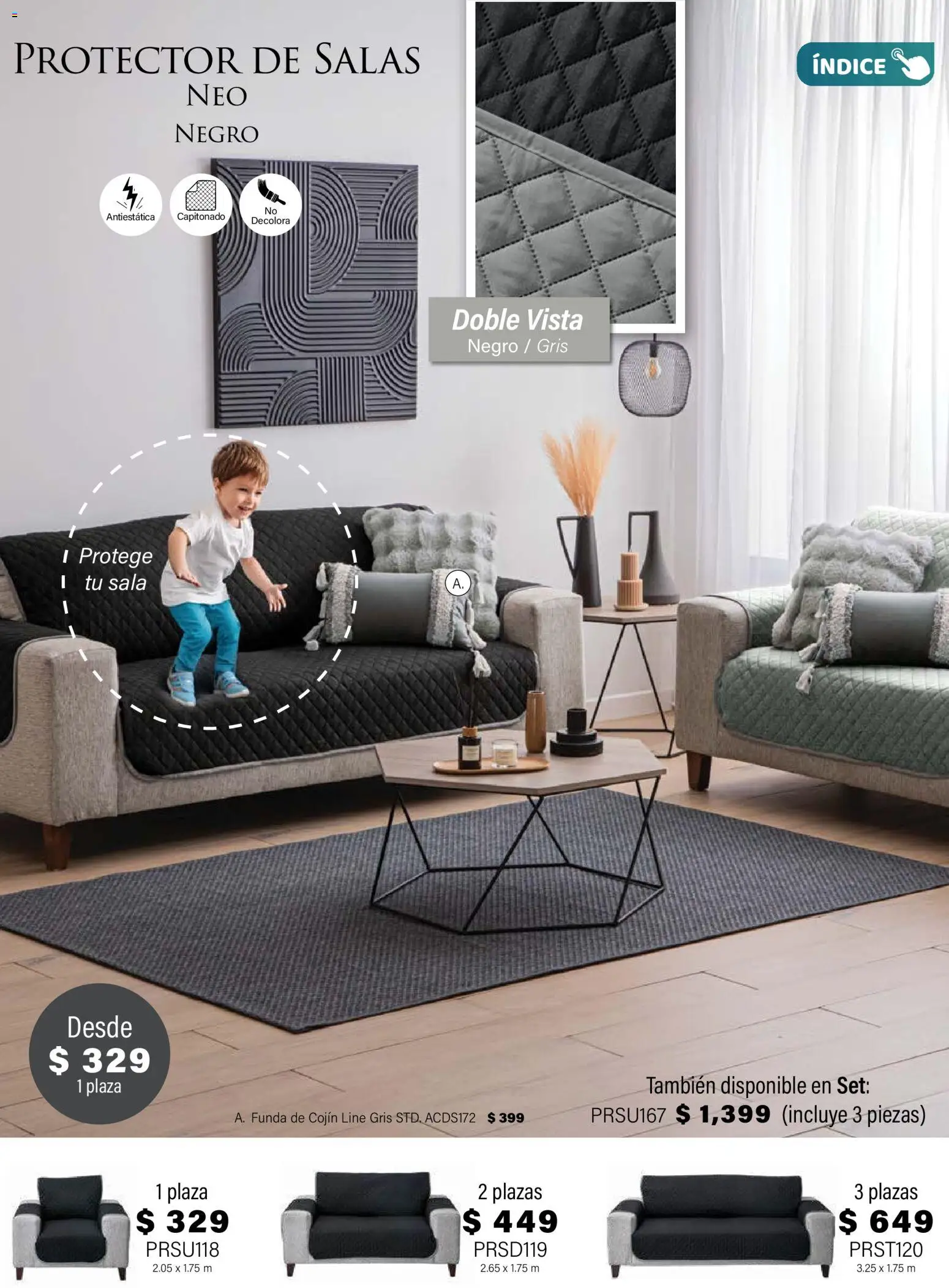 Nuevas ofertas de Colchas Concord válidas en toda la República Mexicana desde el 01.11.2025. ¡Encuentra las mejores ofertas en Colchas Concord Buen Fin! | Página: 250 | Productos: Funda