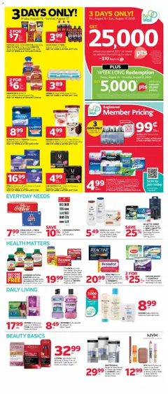 Rexall flyer valid from 15.08.2025 | Page: 1