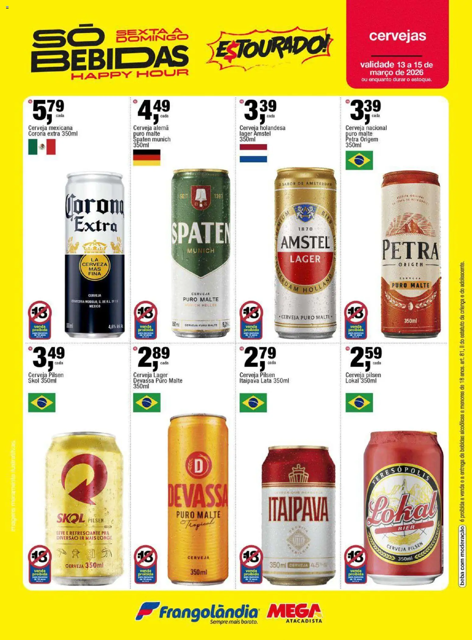 Frangolândia Folheto - válido de 13.03.2026 | Página: 10 | Produtos: Cerveja
