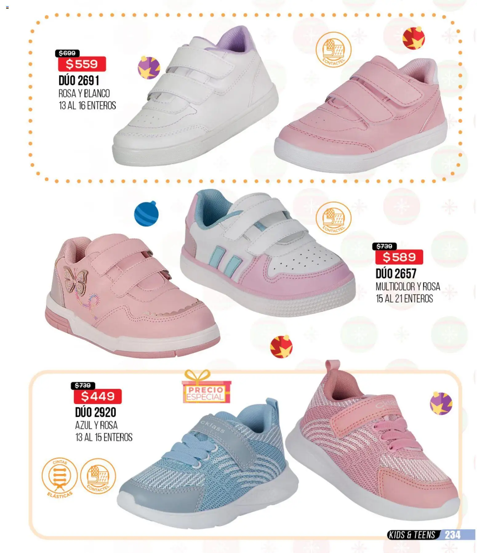 Nuevas ofertas de Cklass válidas en toda la República Mexicana desde el 30.11.2025. ¡Encuentra las mejores ofertas en Cklass catálogo Rebajas Navideñas Calzado! | Página: 235