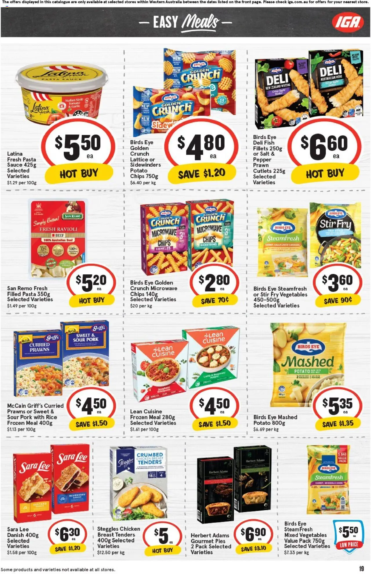 IGA catalogue - valid from 08.10.2025 | Page: 22 | Products: Fish, Pasta, Pepper, Bag