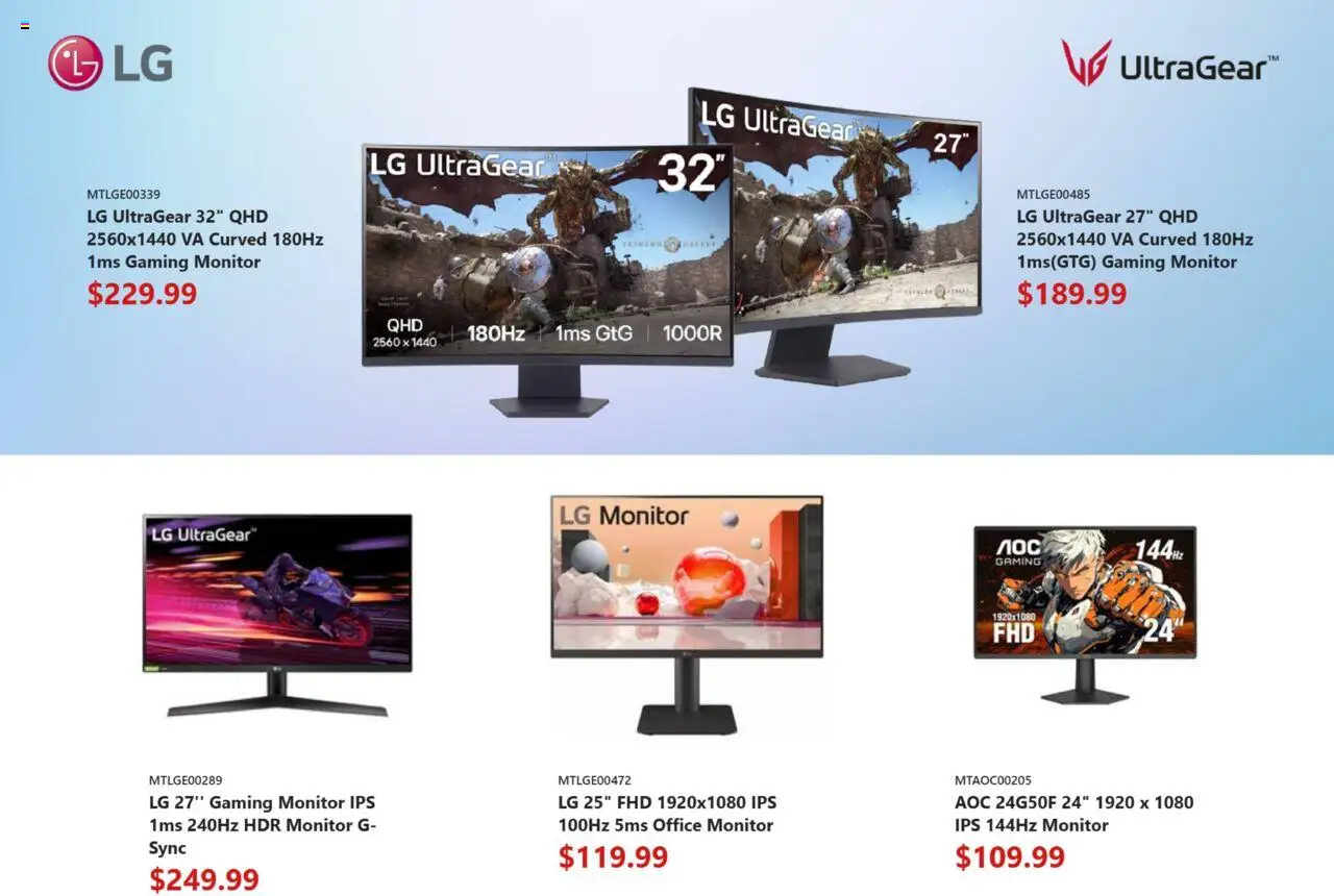 Canada Computers flyer valid from 19.09.2025 | Page: 8 | Products: Monitor