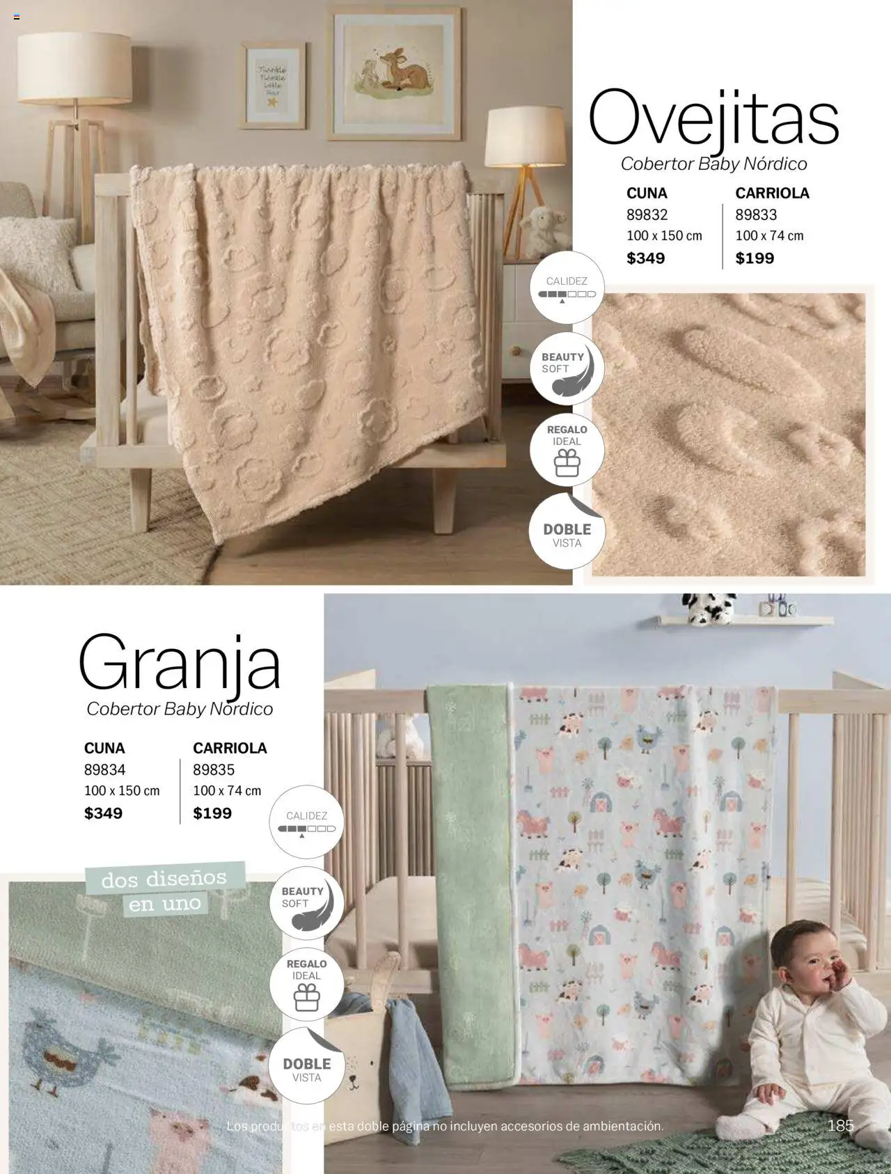 Nuevas ofertas de Vianney válidas en toda la República Mexicana desde el 15.08.2025. ¡Encuentra las mejores ofertas en Vianney - Catálogo Invierno! | Página: 187 | Productos: Carriola, Cobertor, Cuna