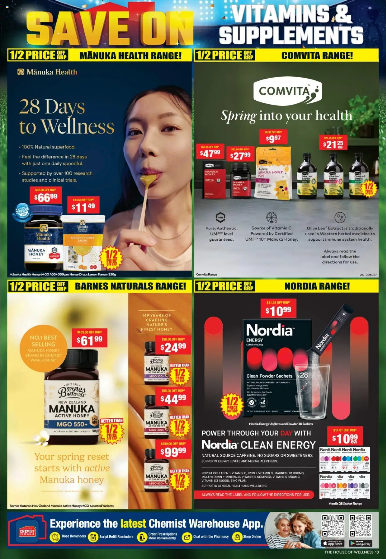 Chemist Warehouse catalogue - valid from 08.09.2025 | Page: 13 | Products: Powder, Lemon, Hat, Herbal