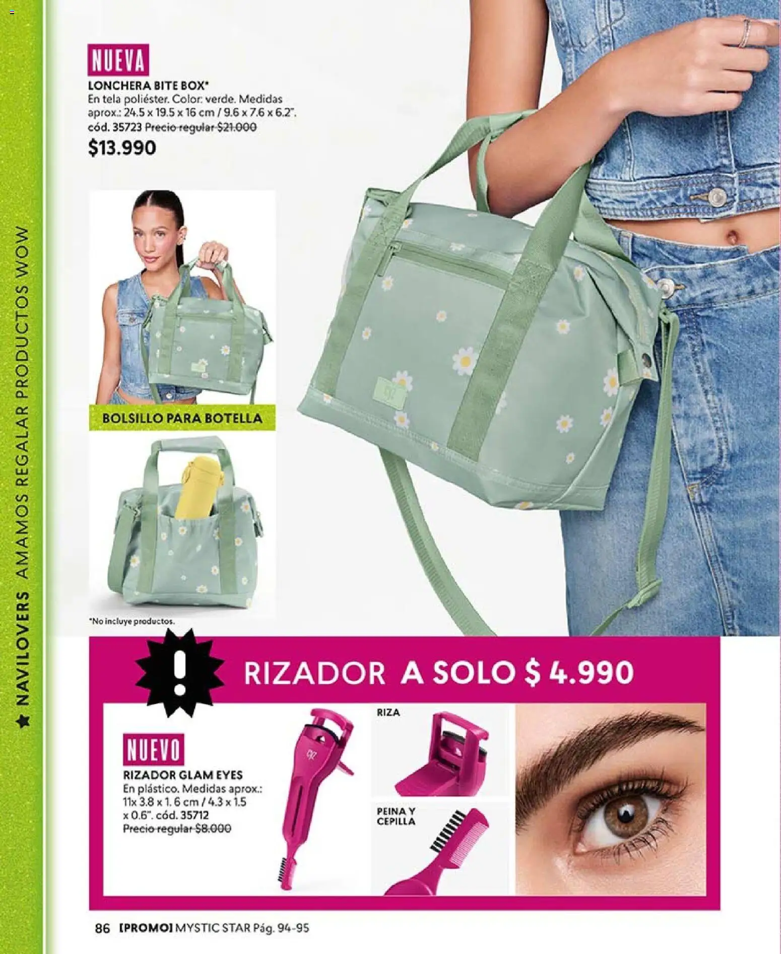 Catálogo CyZone Campaña 18 │ válido desde el 01.12.2025 | Página: 98 | Productos: Rizador, Lonchera, Botella