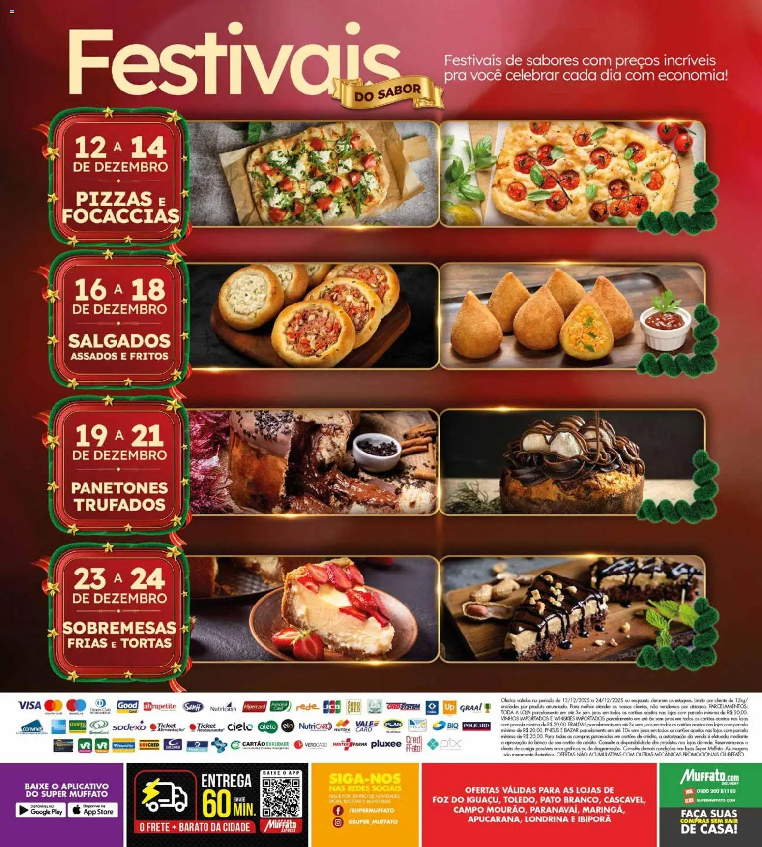 Super Muffato Folheto - válido de 13.12.2025 | Página: 24 | Produtos: Banco, Faca, Pneus, Fraldas