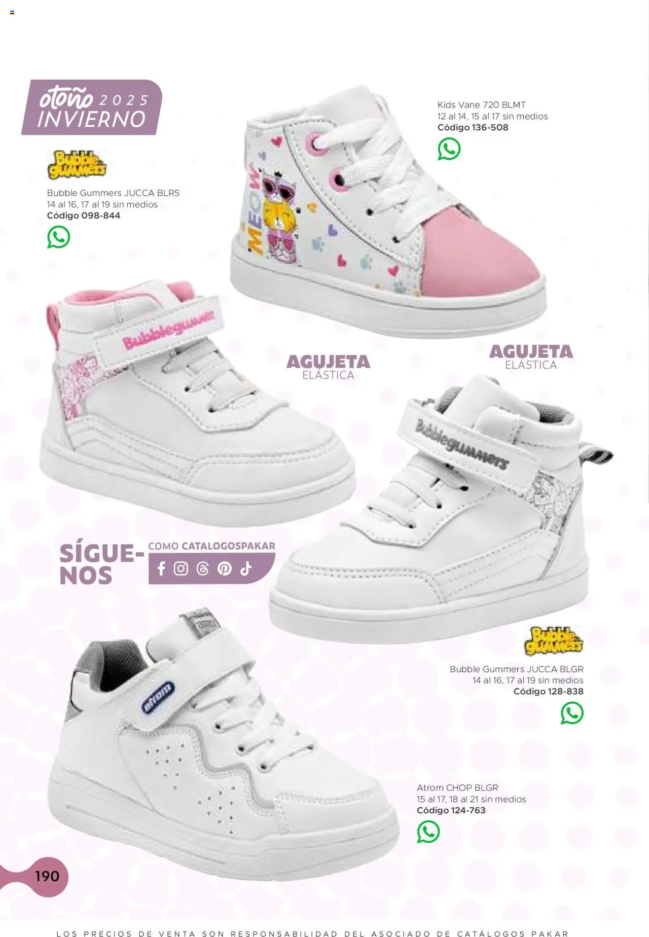 Nuevas ofertas de SC Pakar válidas en toda la República Mexicana desde el 24.07.2025. ¡Encuentra las mejores ofertas en SC Pakar - Catálogo Nina otoño / invierno! | Página: 190