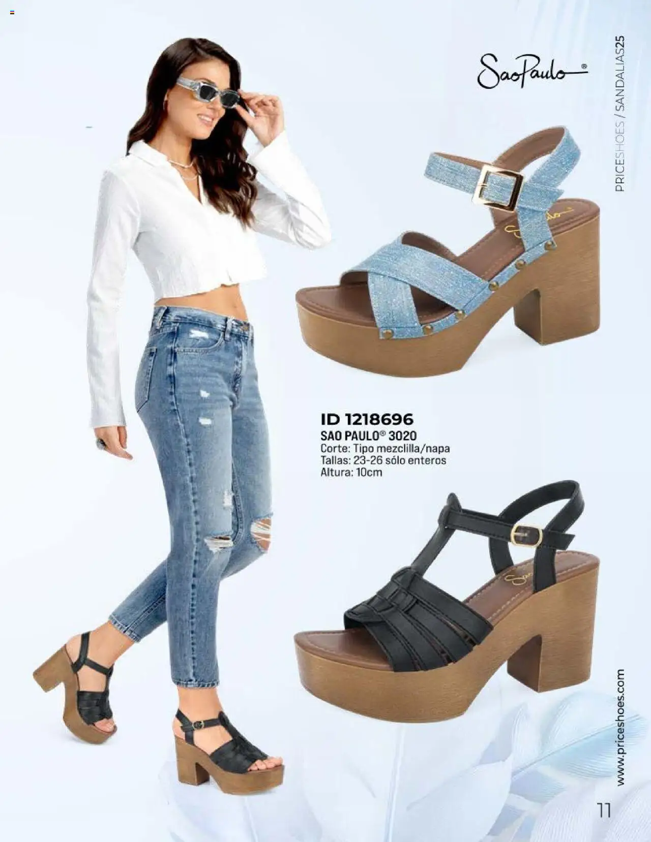 Nuevas ofertas de Price Shoes válidas en toda la República Mexicana desde el 11.03.2025. ¡Encuentra las mejores ofertas en Price Shoes catálogo Sandalias Kits 2025! | Página: 11
