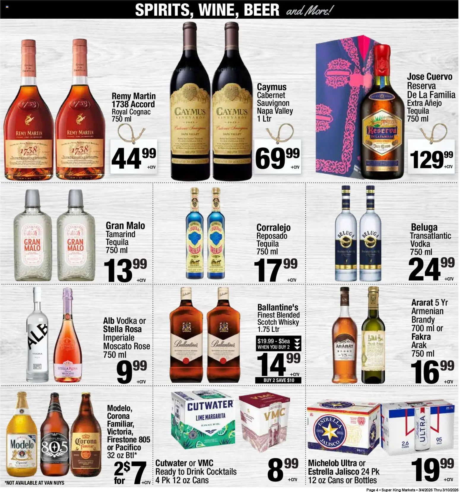 Super King - Weekly Ad - valid from 04.03.2026 | Page: 5 | Products: Beer, Vodka, Lime