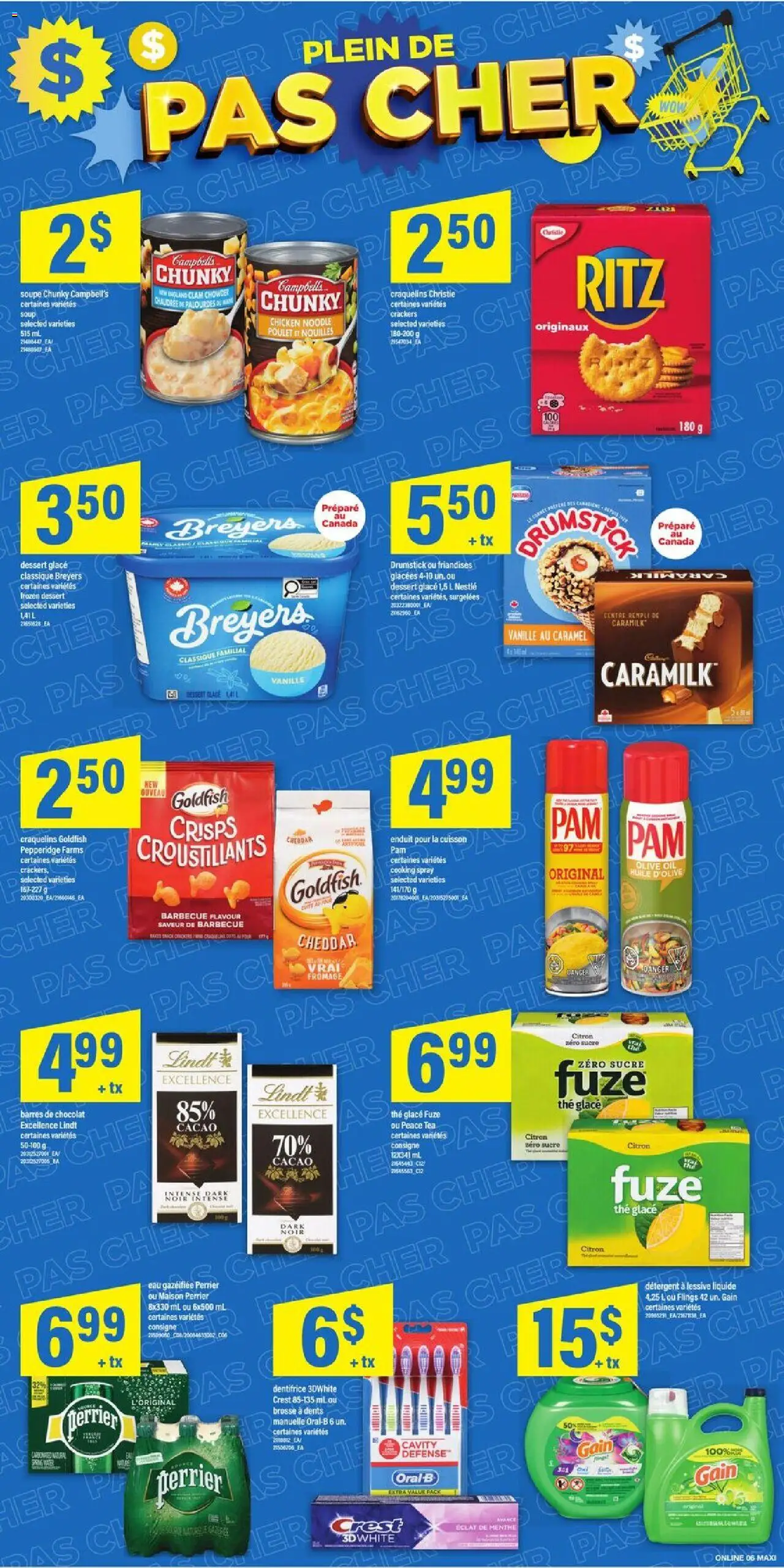 Maxi flyer valid from 16.10.2025 | Page: 10 | Products: Tea, Detergent, Chicken