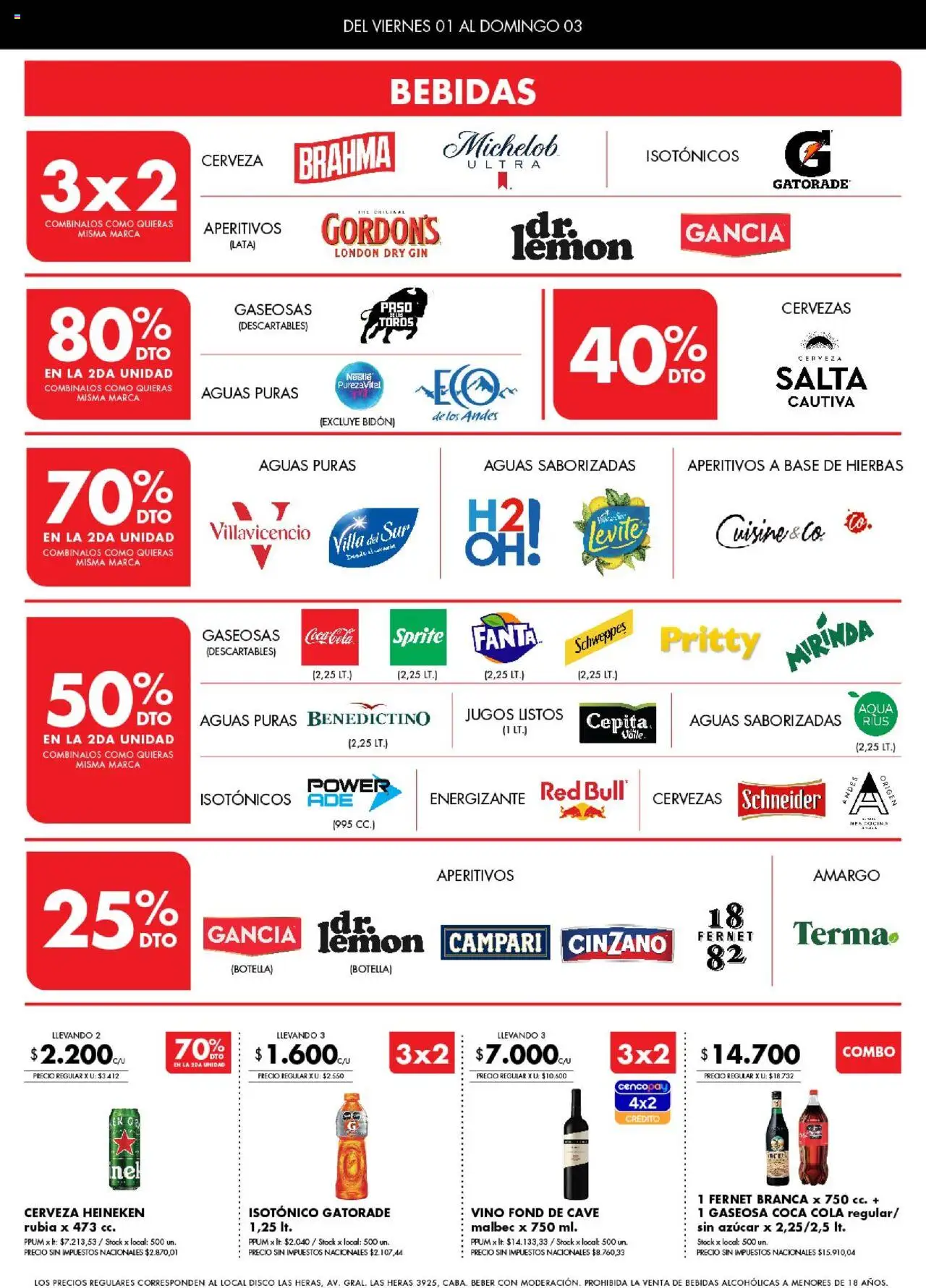 Disco ofertas │ válido desde el 01.08.2025 | Página: 5 | Productos: Botella, Azucar, Gin, Vino