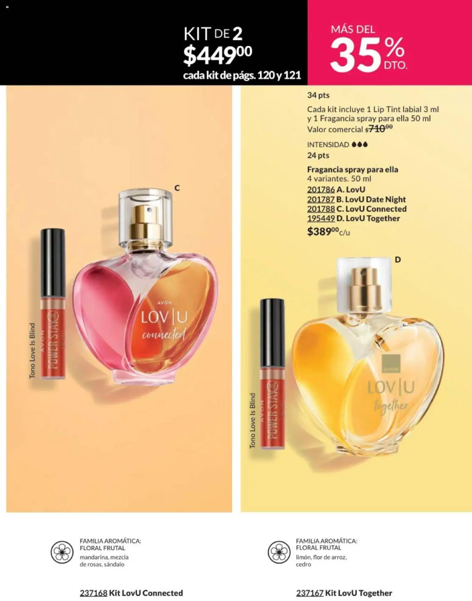 Nuevas ofertas de AVON válidas en toda la República Mexicana desde el 30.01.2026. ¡Encuentra las mejores ofertas en AVON campaña 3 2026! | Página: 115 | Productos: Fragancia