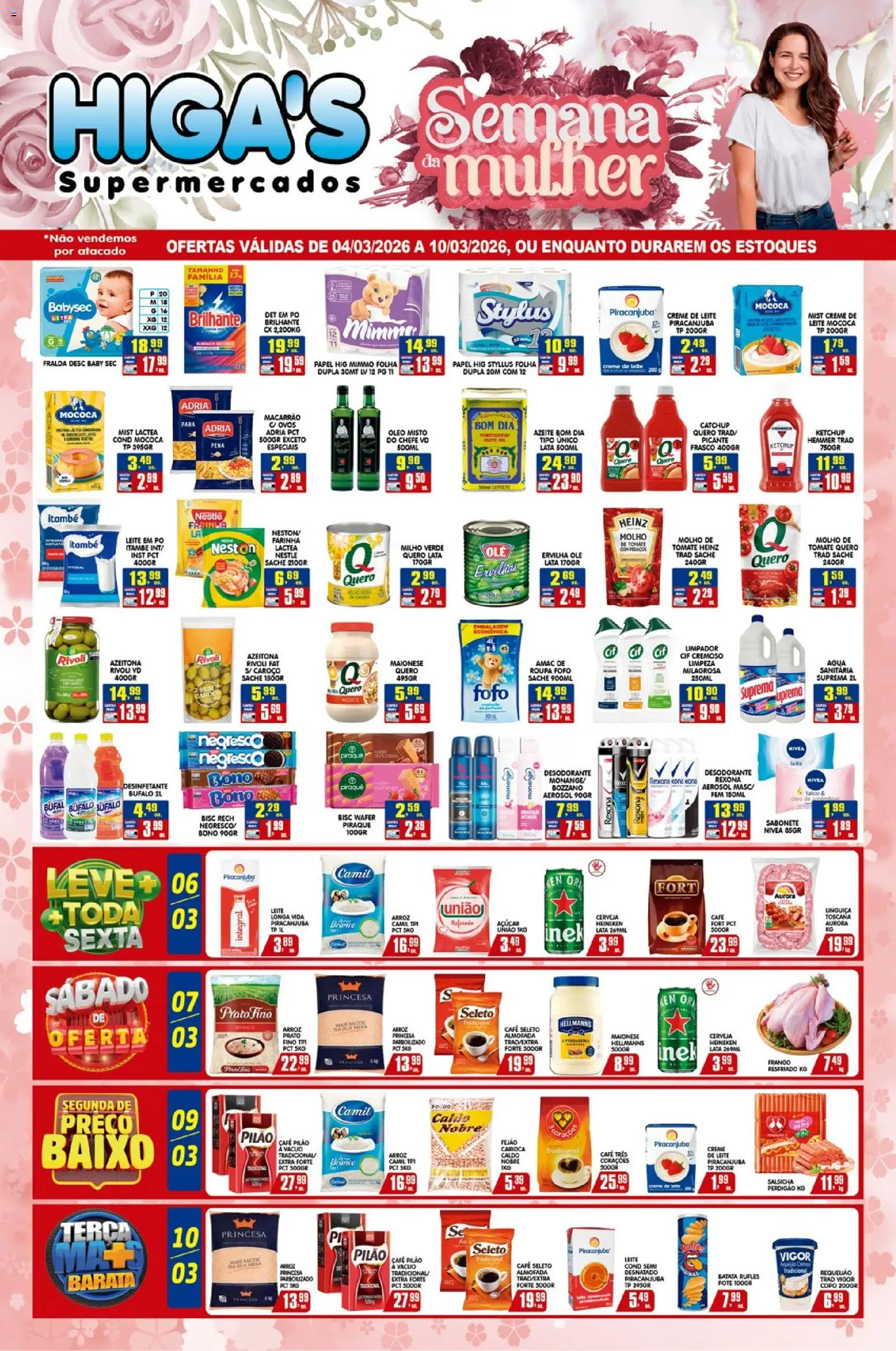 Higa's Supermercado Folheto - válido de 05.03.2026 | Página: 1