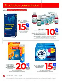 Olímpica - Ofertas saludables -  Vista previa de la revista de la tienda Olímpica valido desde el 01.10.2025 | Página: 4 | Productos: Caja, Válvula